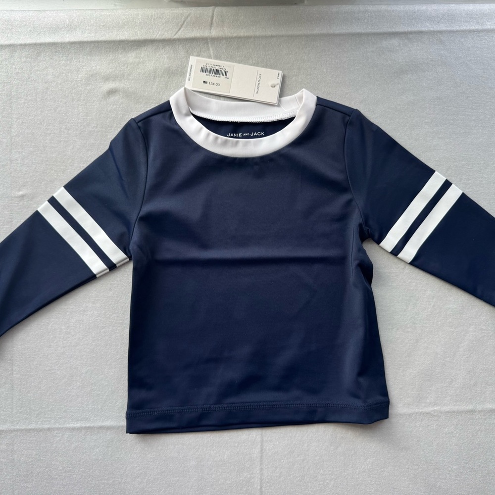 Navy Blue Kids Shirt by